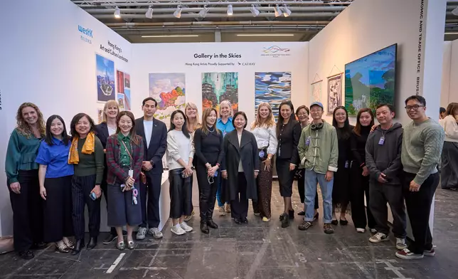 Brussels ETO showcases Hong Kong's vibrant art and cultural scene at KunstRAI Art Fair 2026 in Netherlands  Source: HKSAR Government Press Releases