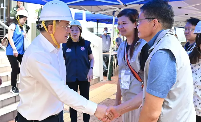Government concludes tenth-day arrangements for Wang Fuk Court residents returning to their units (with photos/video) Source: HKSAR Government Press Releases