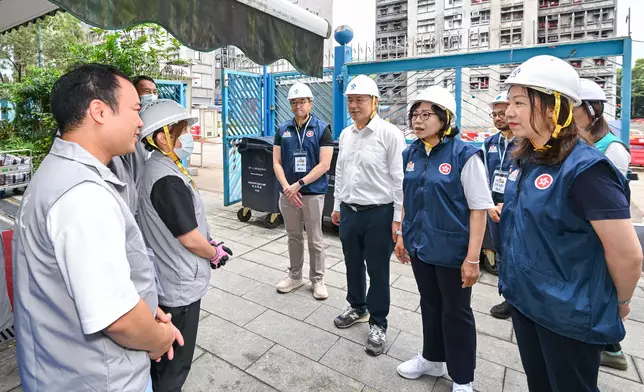 Government concludes tenth-day arrangements for Wang Fuk Court residents returning to their units (with photos/video) Source: HKSAR Government Press Releases