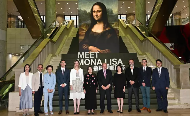 Hong Kong Heritage Museum offers multimedia immersive experience of "Mona Lisa" and showcases Renaissance treasures  Source: HKSAR Government Press Releases