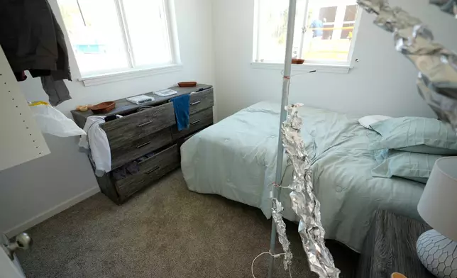 The interior of an accessory dwelling unit sits at the Institute for Business &amp; Home Safety center on Wednesday, April 1, 2026, in Richburg, S.C. (AP Photo/Erik Verduzco)