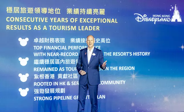 Tim Sypko, Managing Director, Hong Kong Disneyland Resor. Photo By Hong Kong Disneyland