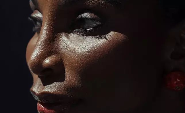 FILE - Actor Michaela Coel poses for a portrait to promote "The Christophers" on April 9, 2026, in New York. (Photo by Victoria Will/Invision/AP, File)