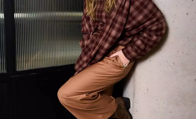 Delta Goodrem poses for portrait photographs on Thursday, April 2, 2026, in London. (Photo by Scott A Garfitt/Invision/AP)