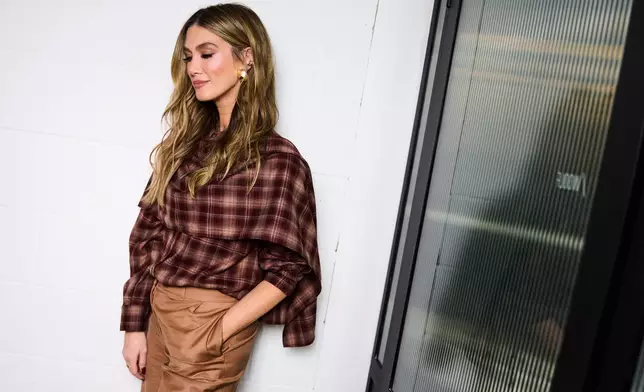 Delta Goodrem poses for portrait photographs on Thursday, April 2, 2026, in London. (Photo by Scott A Garfitt/Invision/AP)