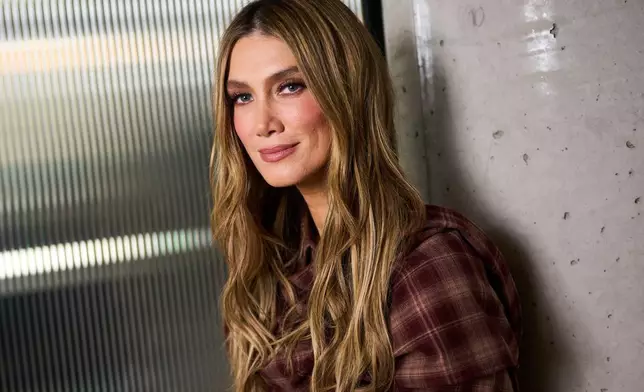 Delta Goodrem poses for portrait photographs on Thursday, April 2, 2026, in London. (Photo by Scott A Garfitt/Invision/AP)