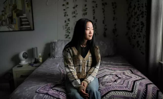 Zoie Albers poses for a portrait in Piperton, Tenn., on Saturday, Jan. 17, 2026. (AP Photo/George Walker IV)