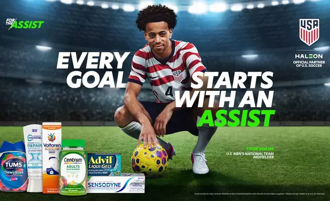 Haleon, maker of Sensodyne, Advil, Centrum, and TUMS, partners with the U.S. Soccer Federation in new For the Assist campaign, highlighting how assists make big goals possible—both on and off the field.