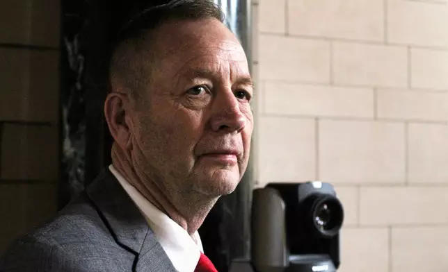 Nebraska State Sen. Barry DeKay, R-Niobrara, is seen on the floor of the Nebraska State Capitol, Feb. 5, 2026, in Lincoln, Neb. (AP Photo/Margery A. Beck)