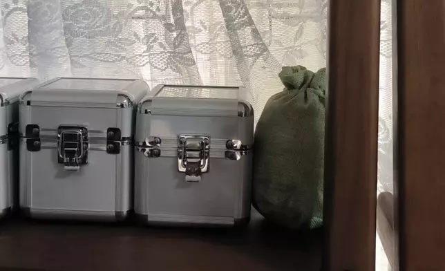 The ashes of Ms. Tang's cat, Photo source: Offered by Ms. Tang's brother