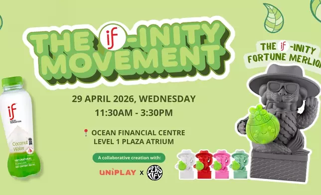 IF Coconut Brings Singaporeans Together to Co-Create 40 Ultra-Limited Merlion Collectibles from 1,200 Plastic Bottles