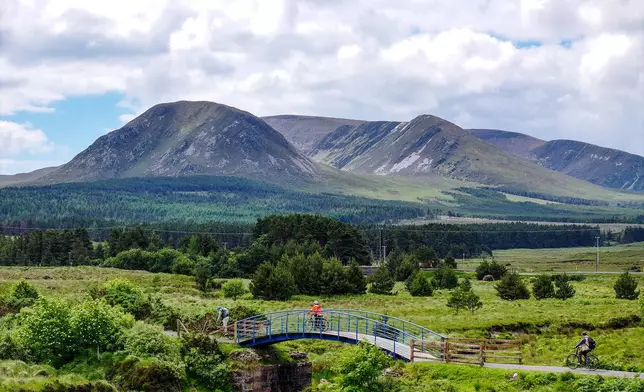 Cycling, Great Western Greenway, Co. Mayo