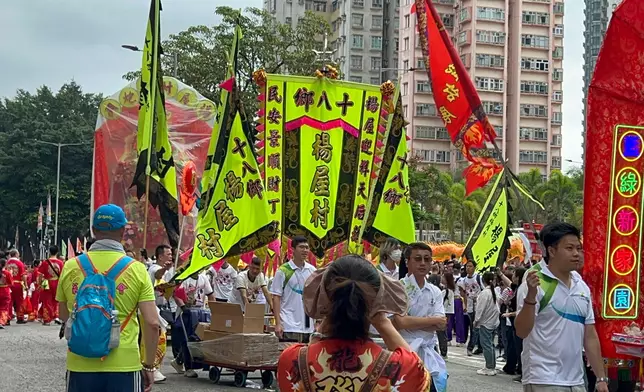 The Tin Hau Festival Parade, Photo by Bastille Post
