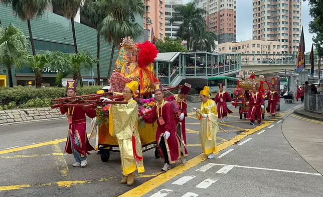 The Tin Hau Festival Parade, Photo by Bastille Post