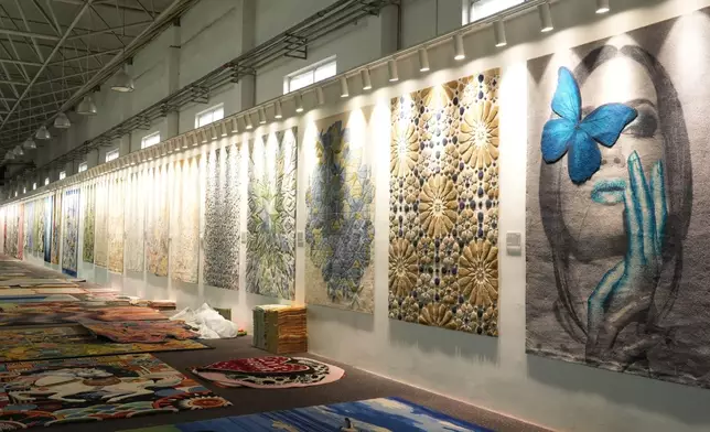 The carpets produced by Shengyuan Carpet Group, Photo by Bastille Post