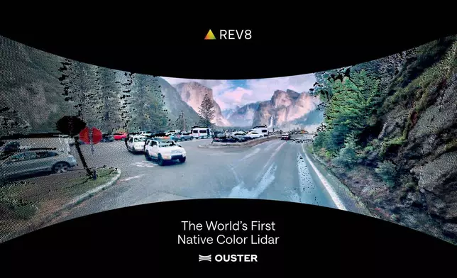 Ouster Releases The REV8 OS Family: The World’s First Native Color Lidar