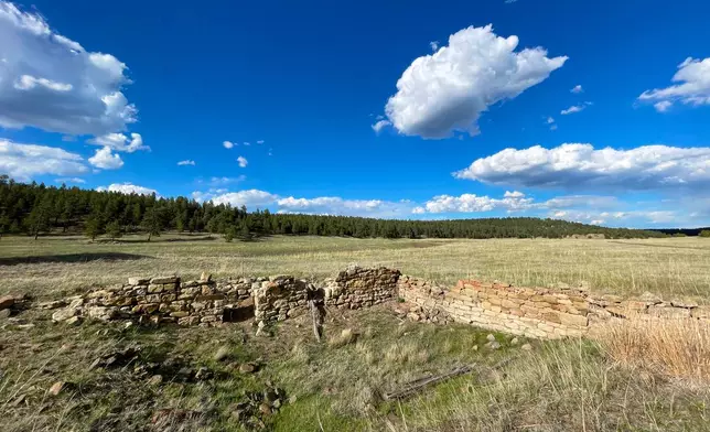 Ted Turner's Vermejo Park Ranch is seen, May 17, 2024, in northern New Mexico. (AP Photo/Susan Montoya Bryan)