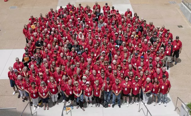 Participants gather at St. Jude Children’s Research Hospital during the 15th annual Corvette Drive in Memphis. Courtesy of ALSAC/St. Jude Children’s Research Hospital.
