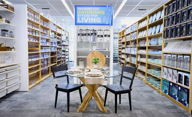 Product integrated throughout the store