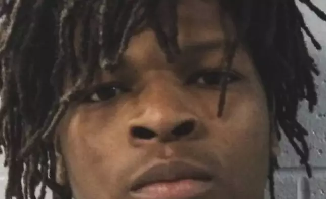 This undated booking photo provided by Edmond, Okla., Police Department shows Jaylan A. Davis, who is charged in connection with a mass shooting that took place, Sunday, May 3, 2026, at Arcadia Lake, north of Oklahoma City. (Edmond Police Department via AP)