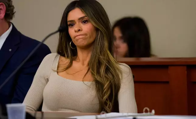Taylor Frankie Paul appears in Third District Court for a hearing regarding protective orders in Salt Lake City on Thursday, April 30, 2026. (Bethany Baker/The Salt Lake Tribune via AP, Pool)