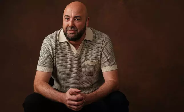 Anthony Maras, director/co-writer of the film "Pressure," poses for a portrait to promote the film on Tuesday, May 12, 2026, in Los Angeles. (AP Photo/Chris Pizzello)