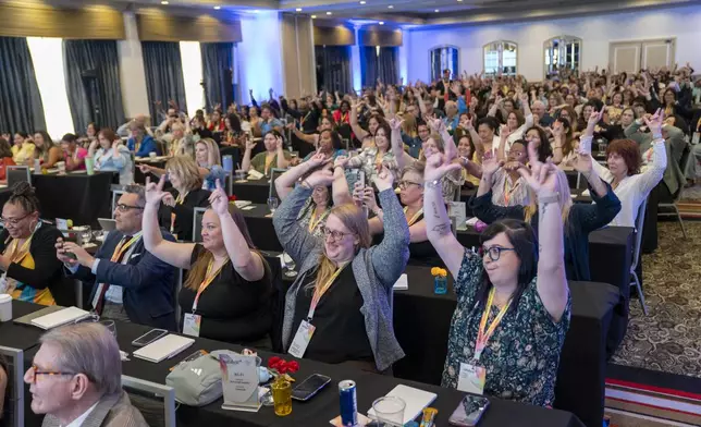 Attendees engage during an interactive session with Eric Litwin, #1 New York Times bestselling author, award-winning musician, and original author of the “Pete the Cat” series, at the Catalyst 26: Educare Network National Summit on Tuesday, May 12, 2026 in Tulsa, Oklahoma. The session explored how rhythm, repetition, and joy can build foundational literacy skills and foster a lifelong love of reading in young children.