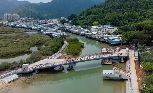 Tai O Yim Tin Bridge and Po Chue Tam Bridge to open tomorrow linking both riverbanks and enhancing travel convenience  Source: HKSAR Government Press Releases