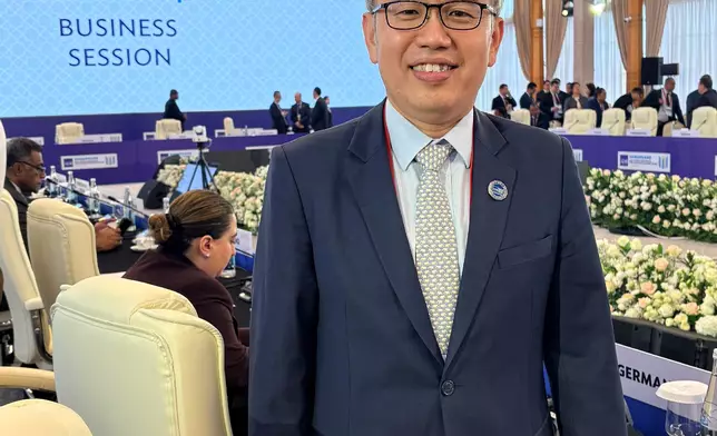 The Secretary for Financial Services and the Treasury, Mr Christopher Hui, attended the Governors' Business Session in the 59th Annual Meeting of the Board of Governors of the Asian Development Bank in Samarkand, Uzbekistan, on May 4 (Samarkand time). Source: HKSAR Government Press Releases