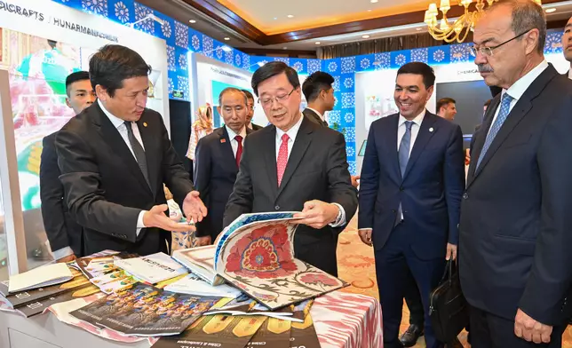 Speech by CE at Uzbekistan-China (Hong Kong) Economic Forum (with photos/video) Source: HKSAR Government Press Releases
