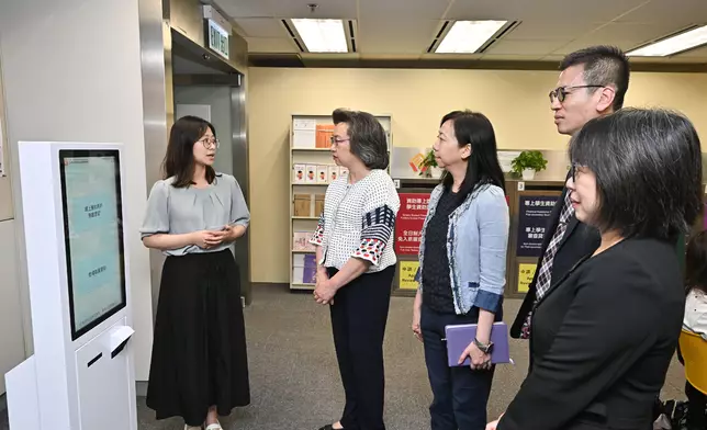 SCS visits Working Family and Student Financial Assistance Agency  Source: HKSAR Government Press Releases