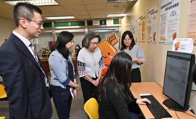 SCS visits Working Family and Student Financial Assistance Agency  Source: HKSAR Government Press Releases