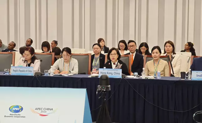 SHYA attends APEC Women and Economy Forum in Shanghai  Source: HKSAR Government Press Releases