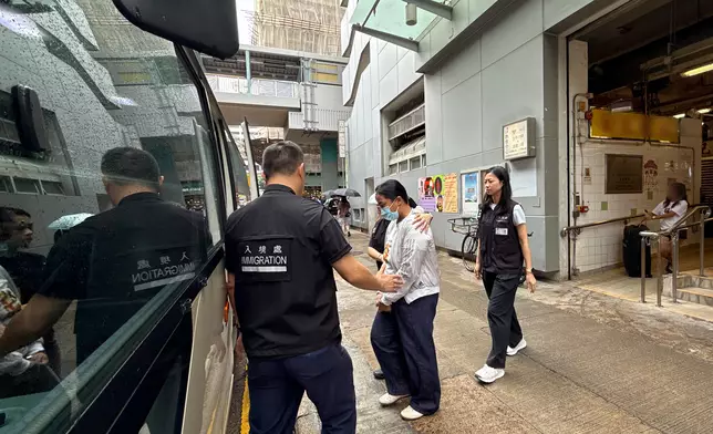 Immigration Department arrests 17 persons during operations targeting foreign domestic helpers who breached conditions of stay  Source: HKSAR Government Press Releases