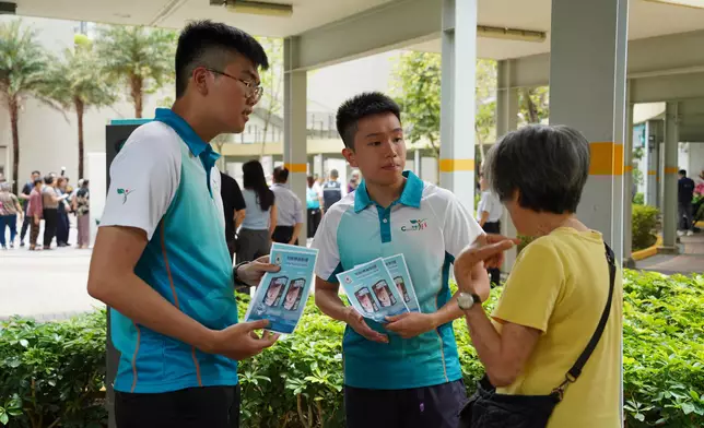 Hong Kong Customs conducts interdepartmental anti-illicit cigarette publicity activities in Tak Long Estate   Source: HKSAR Government Press Releases