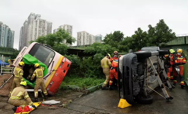 GBA joint emergency response and rescue exercise "Liancheng-2026" successfully concludes in Macao  Source: HKSAR Government Press Releases