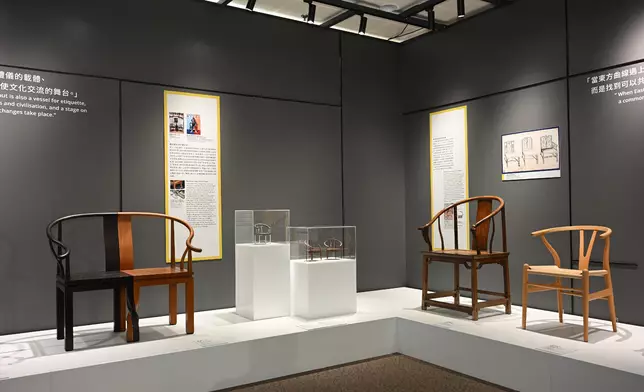 Hong Kong Heritage Museum showcases Haven Collection's Ming furniture and modern artistic chairs  Source: HKSAR Government Press Releases