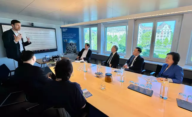 SED and delegation of Working Group on Planning and Construction of the University Town conclude visit to Switzerland  Source: HKSAR Government Press Releases