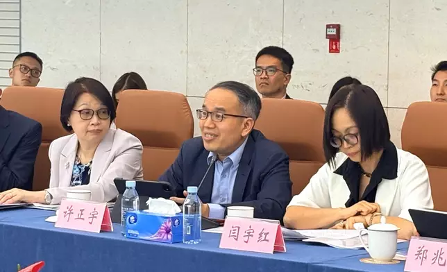SFST leads delegation to Shenzhen for fourth meeting of Shenzhen-Hong Kong Financial Co-operation Committee  Source: HKSAR Government Press Releases