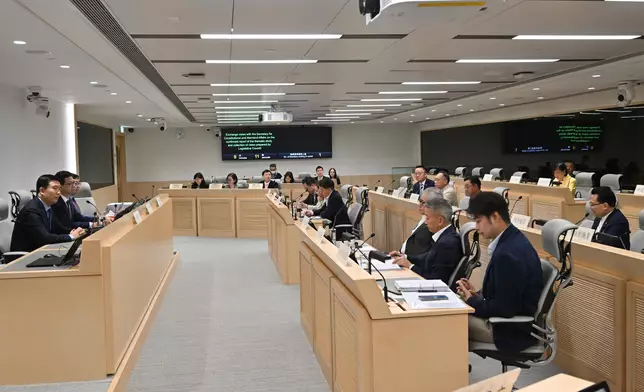 CE receives Legislative Council's briefing on thematic research and views gathered on Hong Kong's five-year plan (with photos/video) Source: HKSAR Government Press Releases