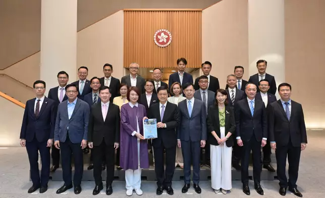 CE receives Legislative Council's briefing on thematic research and views gathered on Hong Kong's five-year plan (with photos/video) Source: HKSAR Government Press Releases