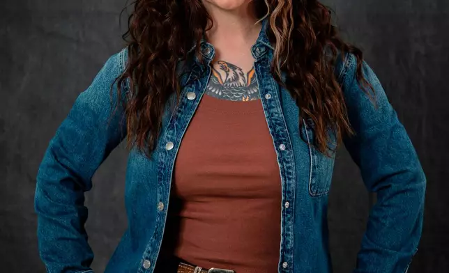 Ashley McBryde poses for a portrait on Monday, April 27, 2026, in New York. (Photo by Andy Kropa/Invision/AP)