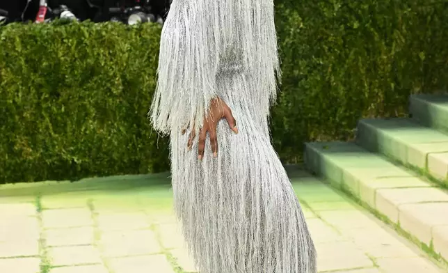 Teyana Taylor arrives at The Metropolitan Museum of Art's Costume Institute benefit gala celebrating the opening of the "Costume Art" exhibition on Monday, May 4, 2026, in New York. (Photo by Evan Agostini/Invision/AP)