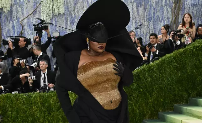 Yseult arrives at The Metropolitan Museum of Art's Costume Institute benefit gala celebrating the opening of the "Costume Art" exhibition on Monday, May 4, 2026, in New York. (Photo by Evan Agostini/Invision/AP)
