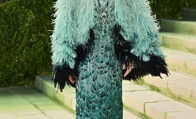 Anna Wintour arrives at The Metropolitan Museum of Art's Costume Institute benefit gala celebrating the opening of the "Costume Art" exhibition on Monday, May 4, 2026, in New York. (Photo by Evan Agostini/Invision/AP)