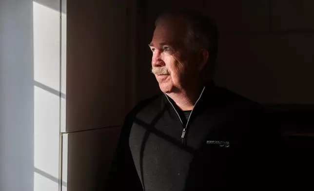Scott Gordon, former chief of water enforcement for EPA’s regional office in Atlanta, poses for a portrait in his home in Decatur, Ga., on March 18, 2026. (Abbey Cutrer/Atlanta Journal-Constitution via AP)