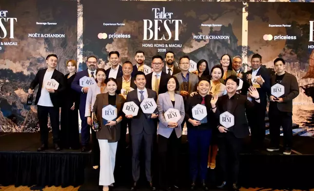 Galaxy Macau garnered a total of 26 prestigious awards, celebrating accolades in recognition of its unrivalled commitment to articulating concept and service excellence at the Tatler Best Hong Kong and Macau Awards 2026.