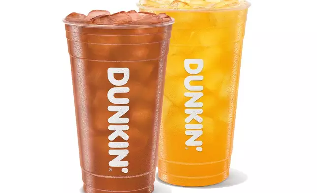 Dunkin’ introduces two limited-time “Tee” drinks: Peach “Tee” Dunkin' Zero, a zero-sugar energy drink inspired by classic peach tea, and the Raspberry "Tee" Lemonade, blending sweet-tart lemonade with iced black tea and raspberry flavor.