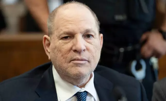 Harvey Weinstein appears in Manhattan Supreme Court Thursday, June 25, 2026 in New York. (Steven Hirsch/New York Post via AP, Pool)