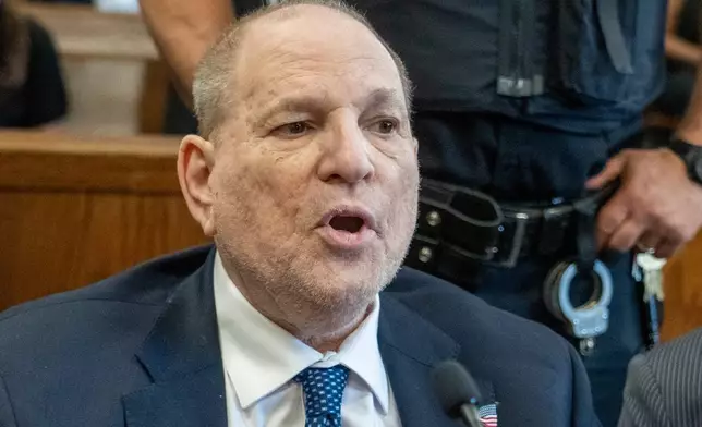 Harvey Weinstein appears in Manhattan Supreme Court Thursday, June 25, 2026 in New York. (Steven Hirsch/New York Post via AP, Pool)